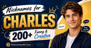Nicknames for Charles 200+ Funny & Creative