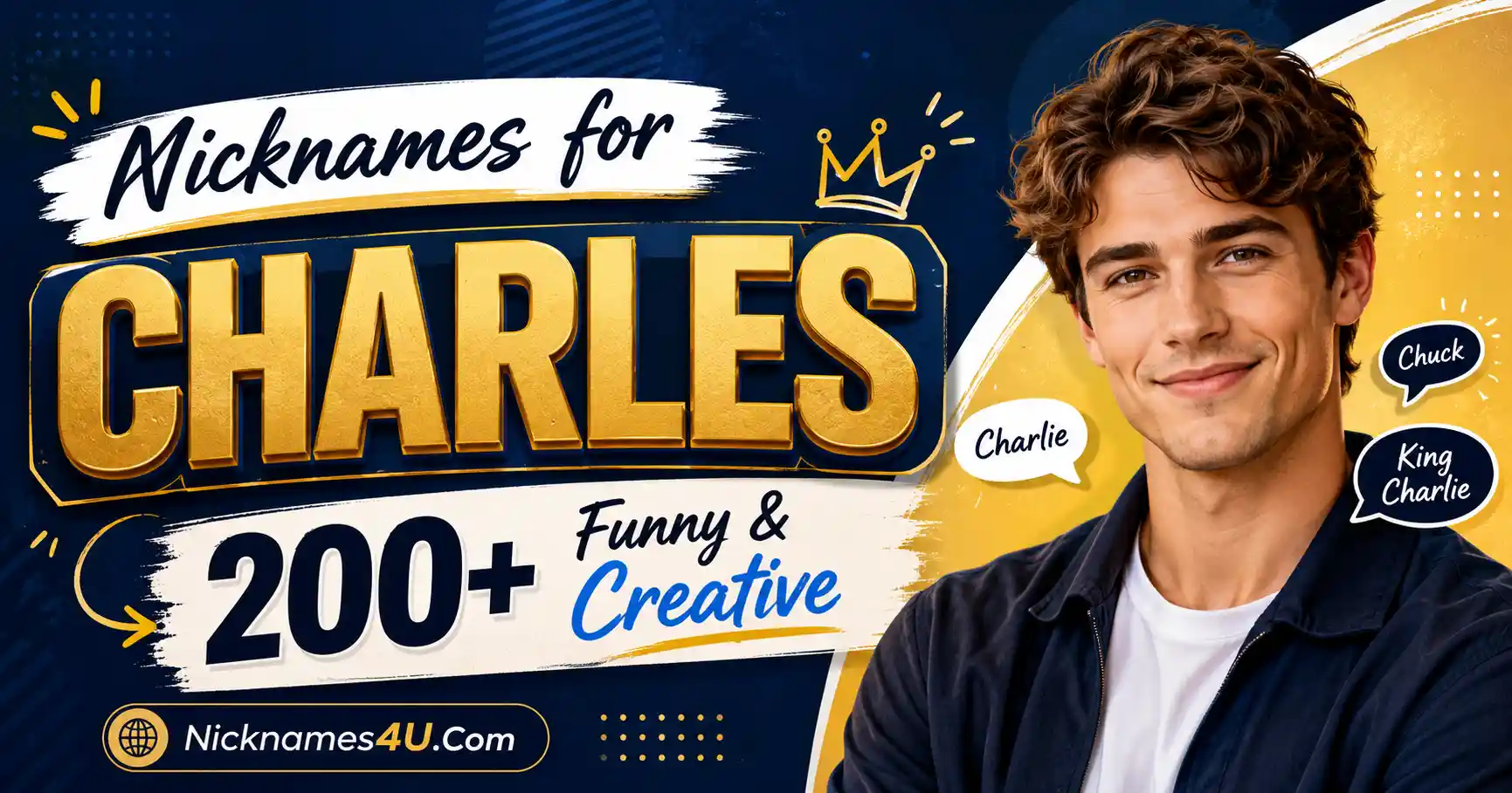 Nicknames for Charles 200+ Funny & Creative