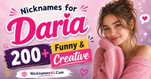 Nicknames for Daria 200+ Funny & Creative