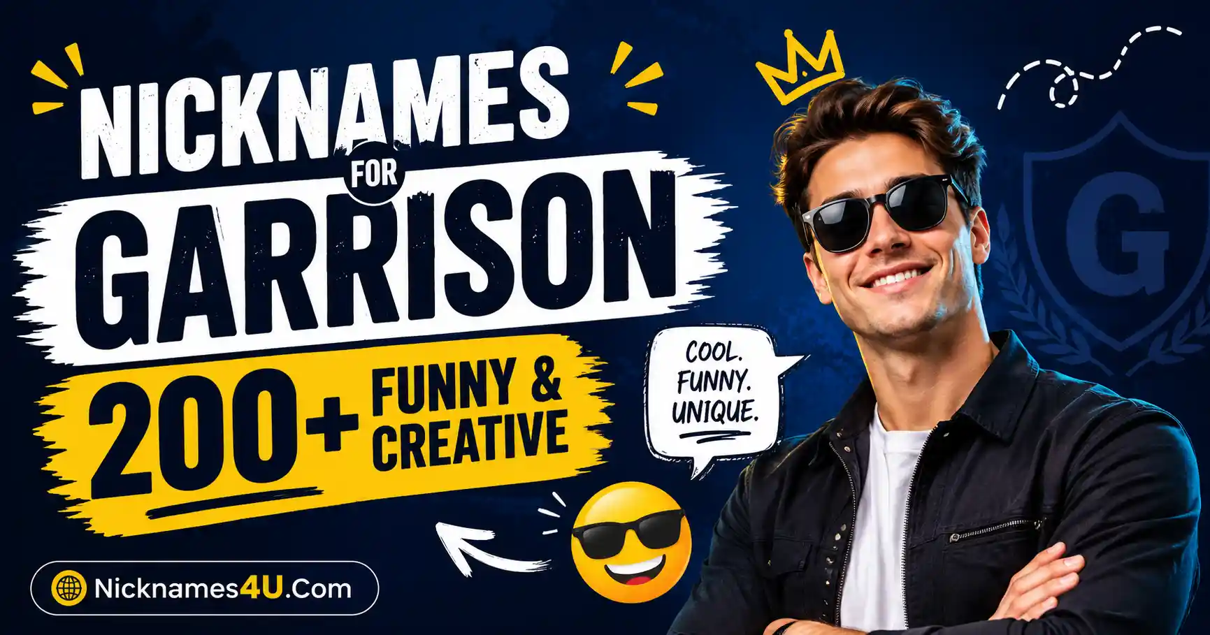 Nicknames for Garrison 200+ Funny & Creative