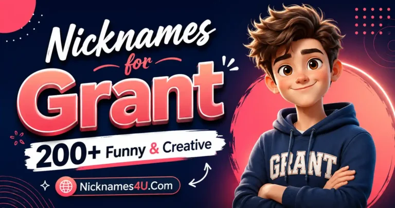 Nicknames for Grant 200+ Funny & Creative
