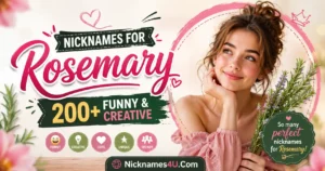 Nicknames for Rosemary 200+ Funny & Creative