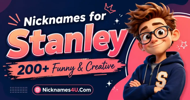 Nicknames for Stanley 200+ Funny & Creative