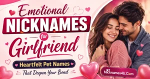 Emotional Nicknames for Girlfriend Heartfelt Pet Names That Deepen Your Bond