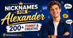 Nicknames for Alexander 200+ Funny & Creative