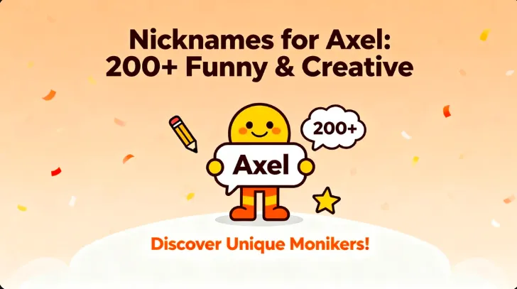 Nicknames for Axel 200+ Funny & Creative