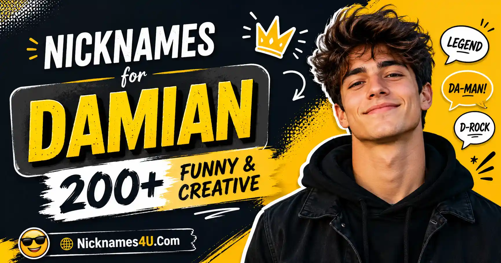 Nicknames for Damian 200+ Funny & Creative