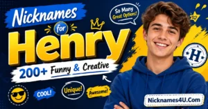 Nicknames for Henry 200+ Funny & Creative