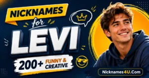 Nicknames for Levi 200+ Funny & Creative