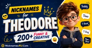 Nicknames for Theodore 200+ Funny & Creative