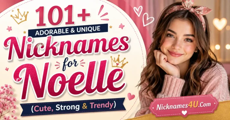 101+ Adorable & Unique Nicknames for Noelle (Cute, Strong & Trendy)