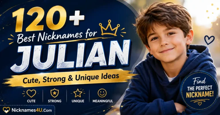 120+ Best Nicknames for Julian Cute, Strong & Unique Ideas