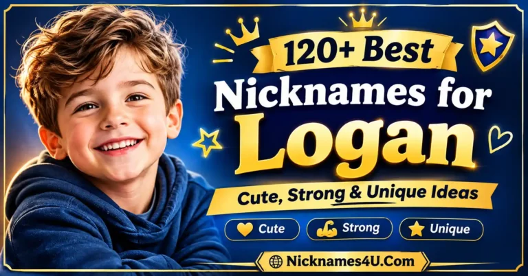 120+ Best Nicknames for Logan Cute, Strong & Unique Ideas