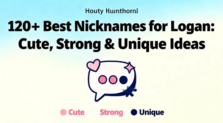 120+ Best Nicknames for Logan Cute, Strong & Unique Ideas