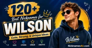 120+ Best Nicknames for Wilson Cute, Strong, & Unique Ideas