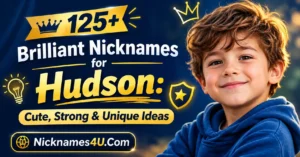 125+ Brilliant Nicknames for Hudson Cute, Strong & Unique Ideas