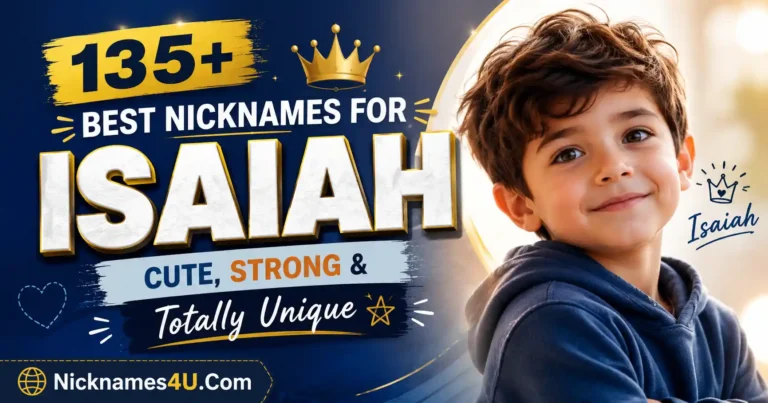 135+ Best Nicknames for Isaiah Cute, Strong & Totally Unique