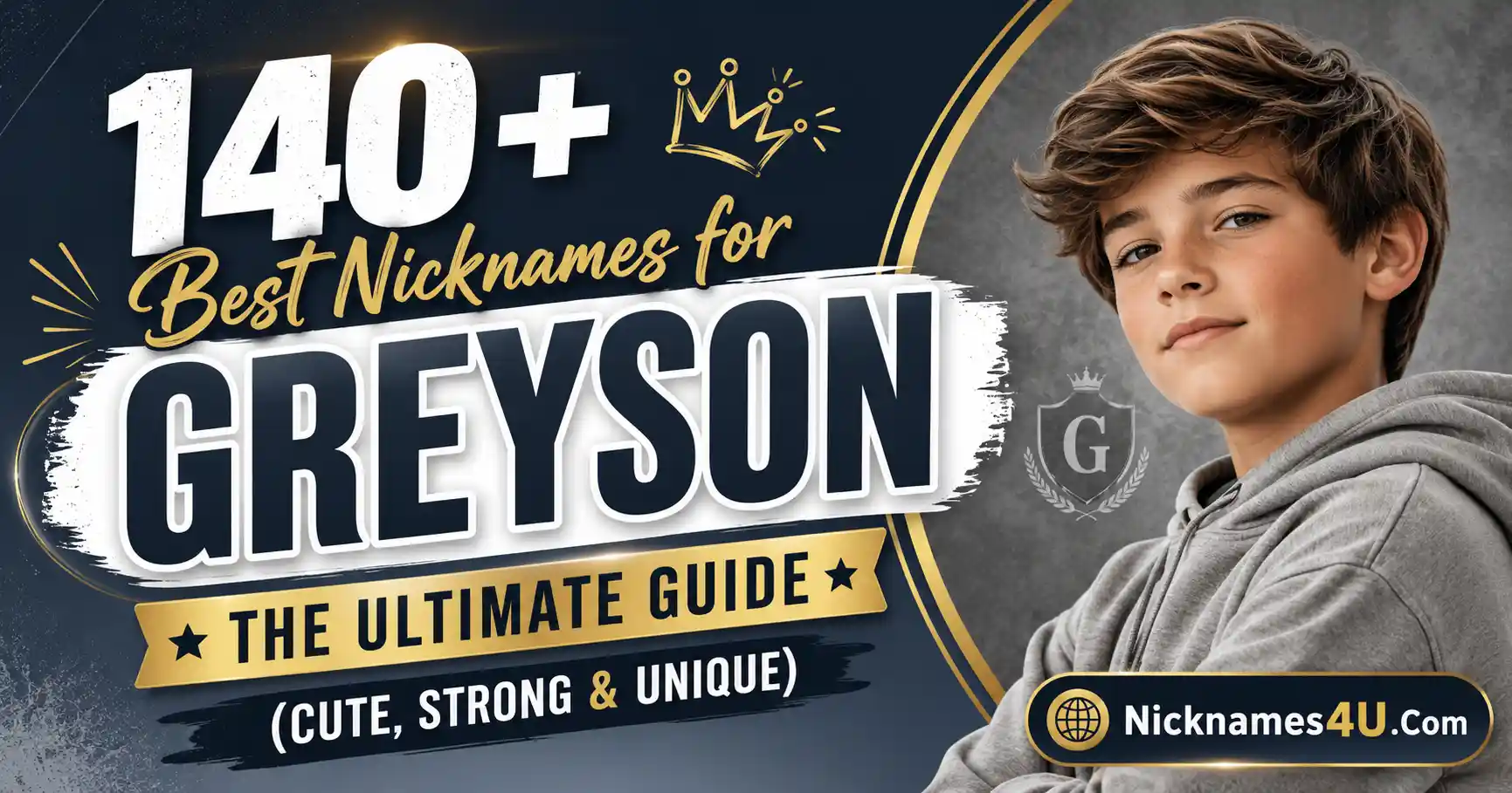 140+ Best Nicknames for Greyson The Ultimate Guide (Cute, Strong & Unique)