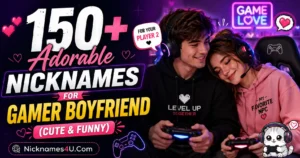 150+ Adorable Nicknames for Gamer Boyfriend (Cute & Funny)