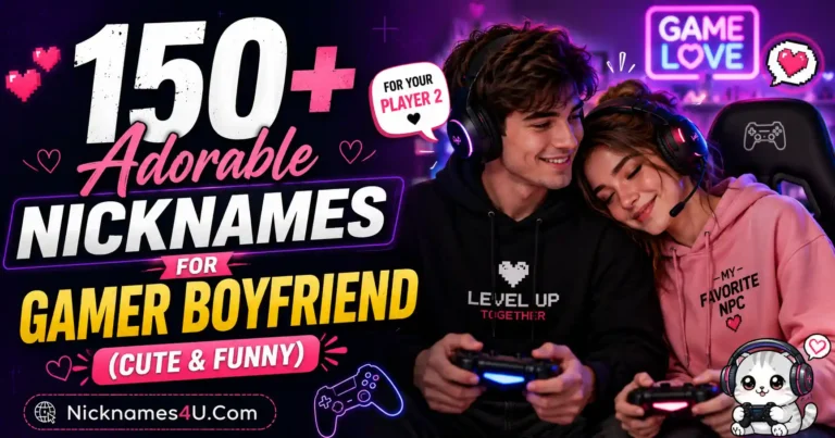 150+ Adorable Nicknames for Gamer Boyfriend (Cute & Funny)
