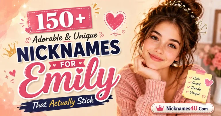 150+ Adorable & Unique Nicknames for Emily That Actually Stick
