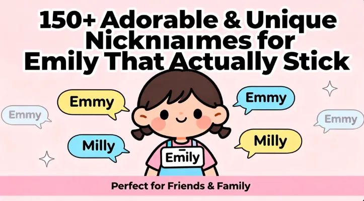 150+ Adorable & Unique Nicknames for Emily That Actually Stick