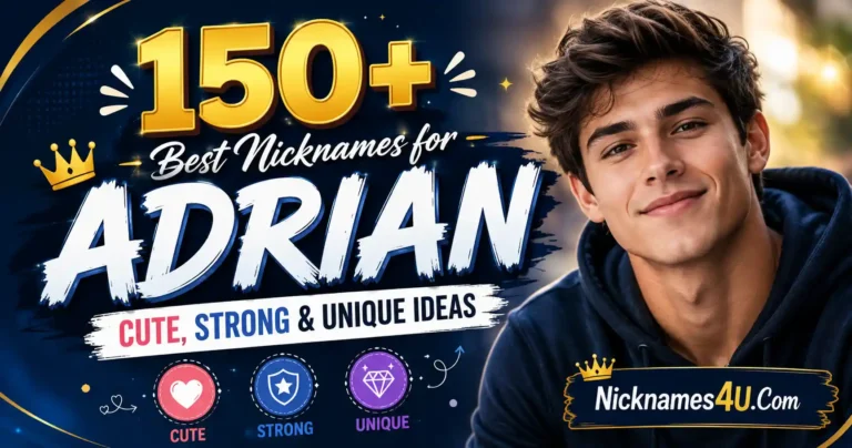 150+ Best Nicknames for Adrian Cute, Strong & Unique Ideas