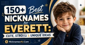 150+ Best Nicknames for Everett Cute, Strong & Unique Ideas