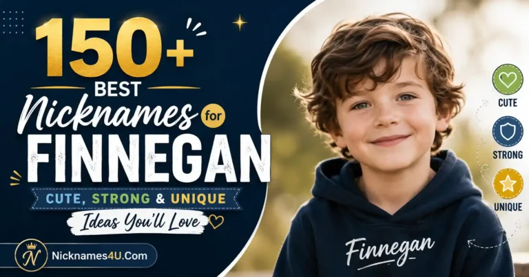 150+ Best Nicknames for Finnegan Cute, Strong & Unique Ideas You’ll Love