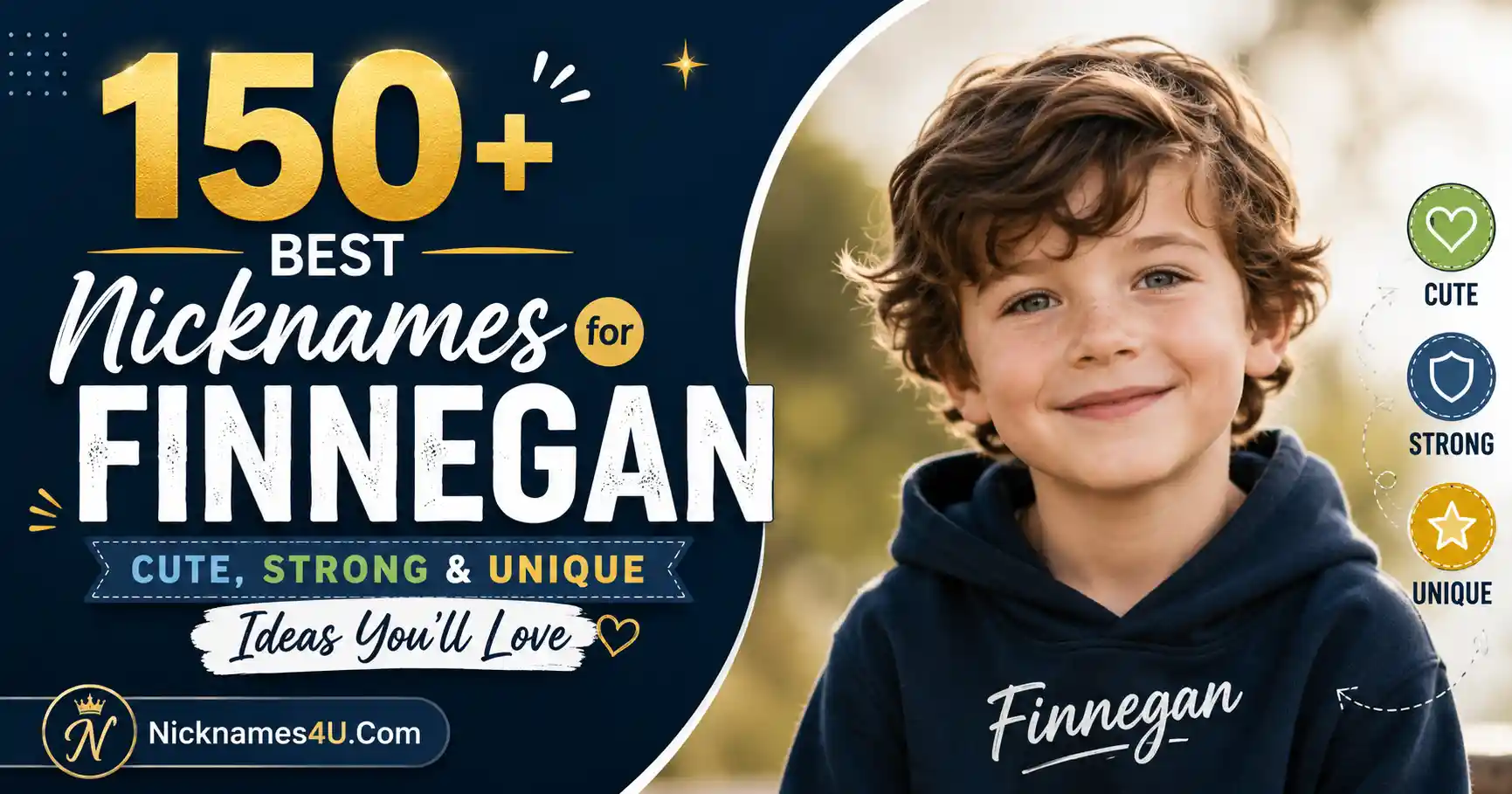150+ Best Nicknames for Finnegan Cute, Strong & Unique Ideas You’ll Love