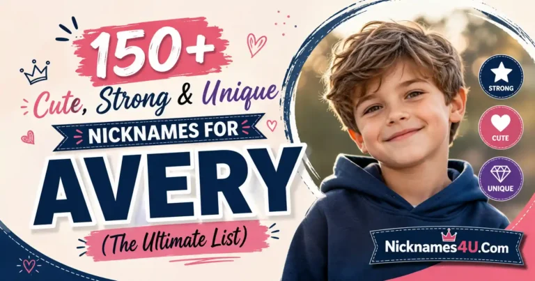 150+ Cute, Strong & Unique Nicknames for Avery (The Ultimate List)