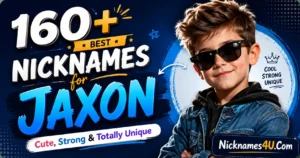 160+ Best Nicknames for Jaxon Cute, Strong & Totally Unique