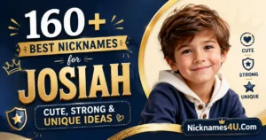 160+ Best Nicknames for Josiah Cute, Strong & Unique Ideas