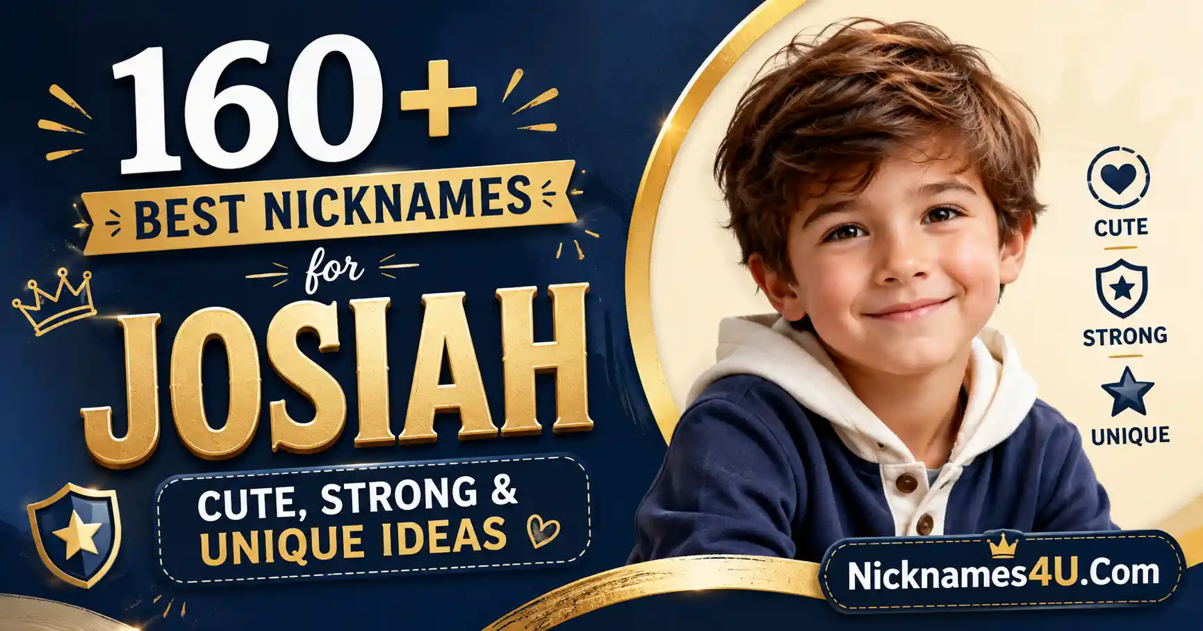 160+ Best Nicknames for Josiah Cute, Strong & Unique Ideas