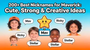 200+ Best Nicknames for Maverick Cute, Strong & Creative Ideas