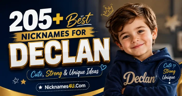 205+ Best Nicknames for Declan Cute, Strong & Unique Ideas