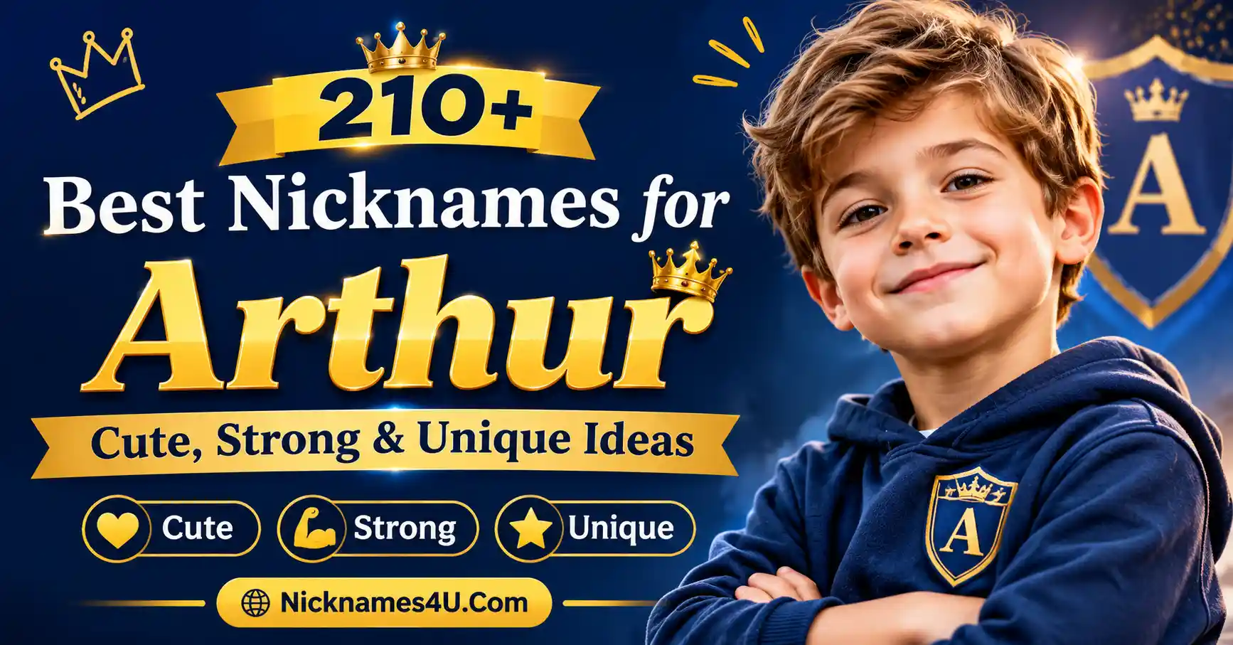 210+ Best Nicknames for Arthur Cute, Strong & Unique Ideas