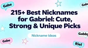 215+ Best Nicknames for Gabriel Cute, Strong & Unique Picks