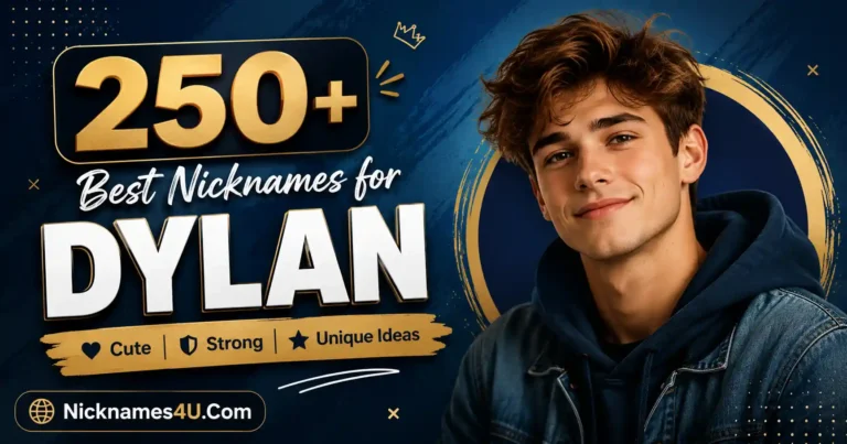 250+ Best Nicknames for Dylan Cute, Strong & Unique Ideas