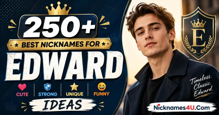 250+ Best Nicknames for Edward Cute, Strong, Unique & Funny Ideas