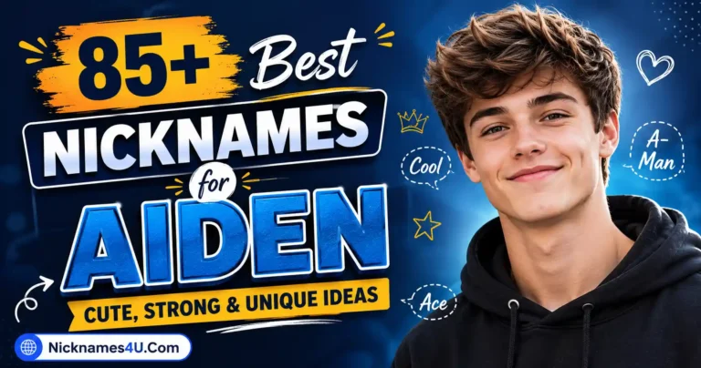 85+ Best Nicknames for Aiden Cute, Strong & Unique Ideas