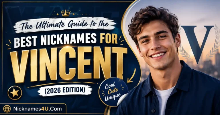 The Ultimate Guide to the Best Nicknames for Vincent (2026 Edition)