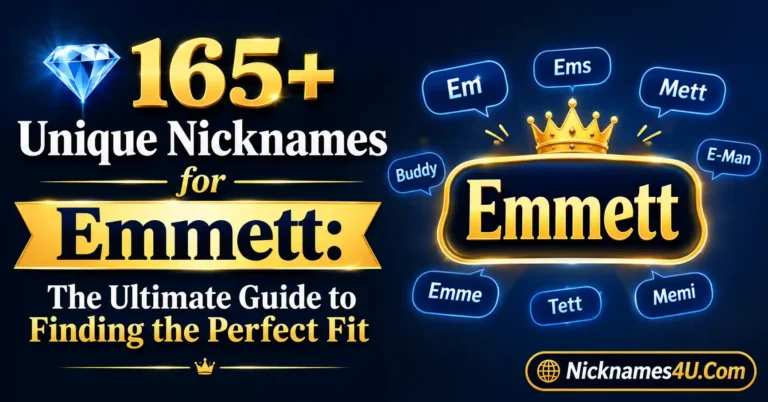 💎 165+ Unique Nicknames for Emmett The Ultimate Guide to Finding the Perfect Fit