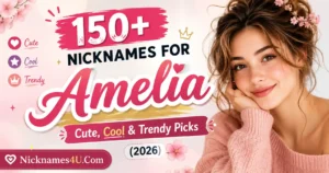 150+ Nicknames for Amelia Cute, Cool & Trendy Picks (2026) 🌸