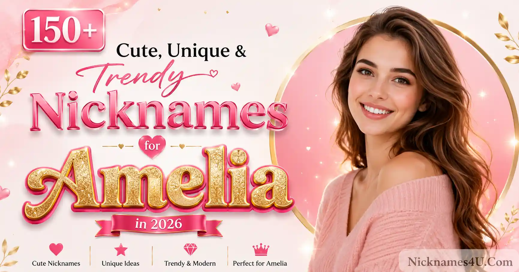 150+ Nicknames for Amelia Cute, Cool & Trendy Picks (2026)