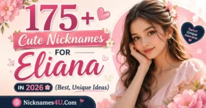 175+ Cute Nicknames for Eliana in 2026 (Best, Unique Ideas)🌸