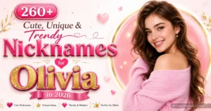 260+ Cute, Unique & Trendy Nicknames for Olivia in 2026