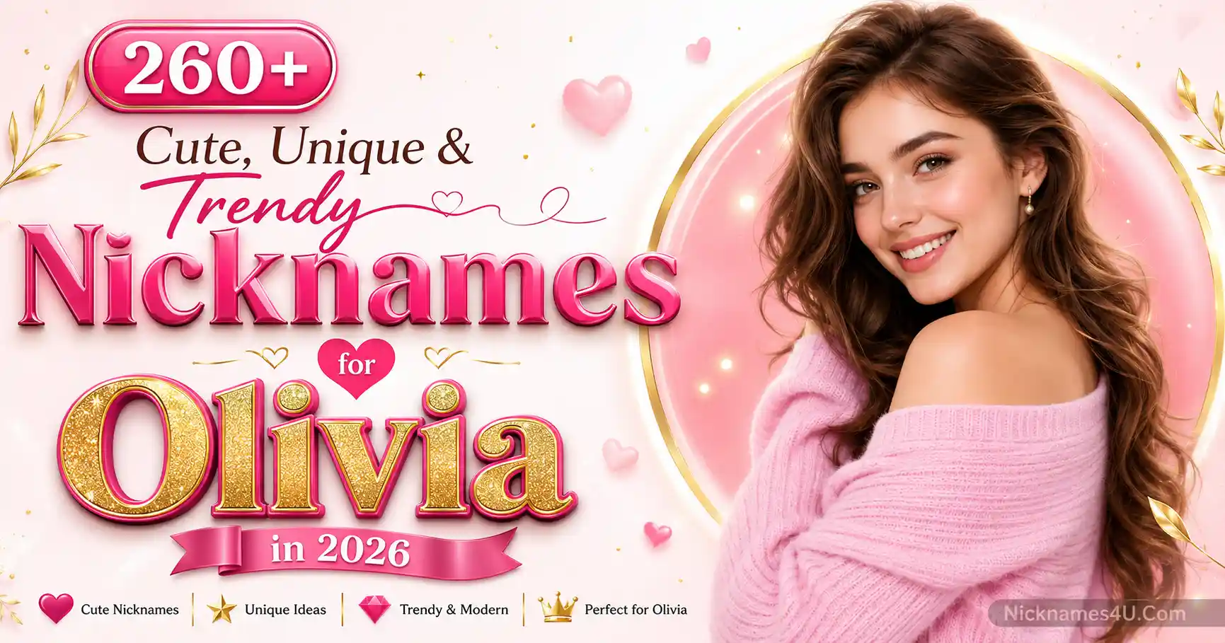 260+ Cute, Unique & Trendy Nicknames for Olivia in 2026