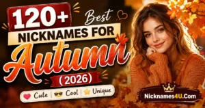 120+ Best Nicknames for Autumn (2026) – Cute, Cool & Unique