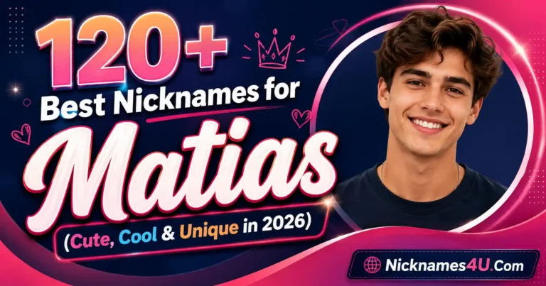 120+ Best Nicknames for Matias (Cute, Cool & Unique in 2026)